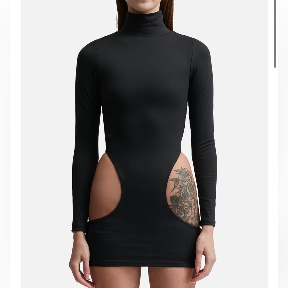 Prix Workshop Oracle High Neck Cutout Dress